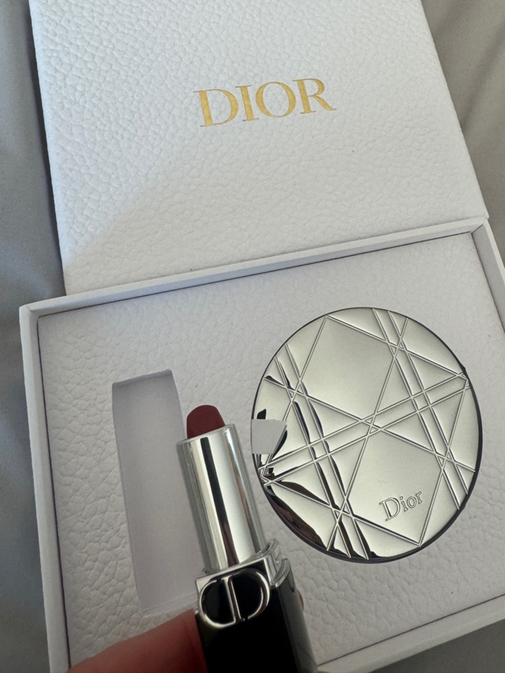 DIOR Gift Set Rouge Lipstick Mirror Limited Edition - Picture 2 of 5